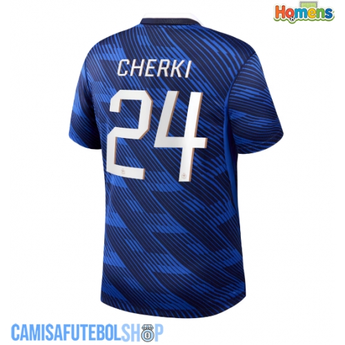 Camisa de time de futebol França Rayan Cherki #24 Replicas 1º Equipamento Mundo 2026 Manga Curta